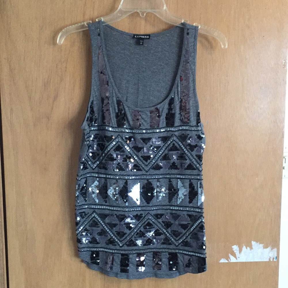 Glitter Express Tank Top